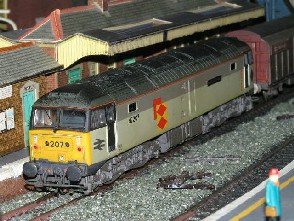 Solihull Model Railway Circle - 47207 'Bulmer's of Hereford' Railfeight 3 Tone Grey