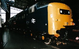 Solihull Model Railway Circle - Class 55 deltic No. 55022 at the National Railway Museum, York
